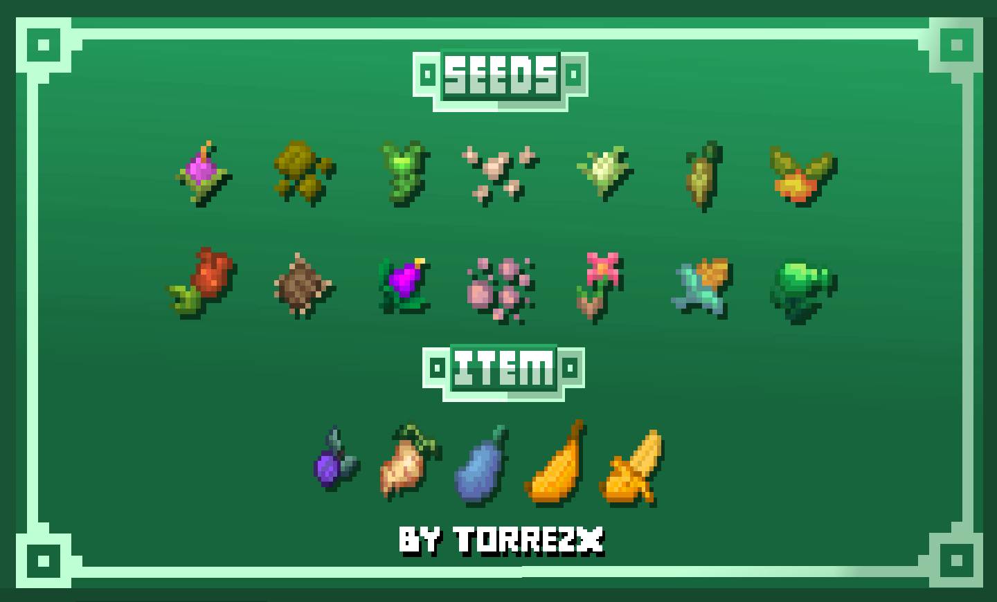 seed and items