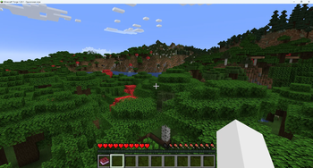 after you created the world inventory
