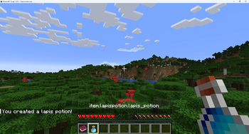 potion and name of potion