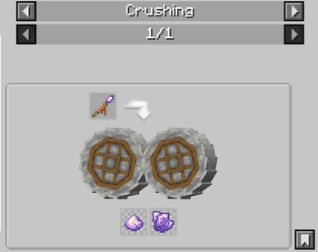 Create x Hex Casting recipe example