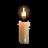 Glowing candle for Dynamiclights