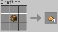 The Glowstone Dust recipe