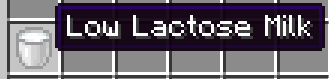 Low Lactose Milk