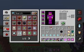 Modded inventory