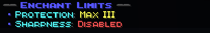 Enchant Limiter Command