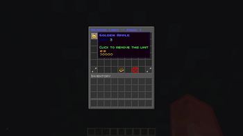 Item limiter GUI