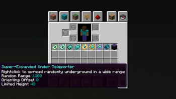 Super-Expanded Under Teleporter