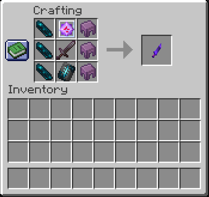 shadow dagger recipe