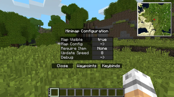 Configuration Menu