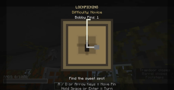 NEW IN 0.6: Lockpicking!