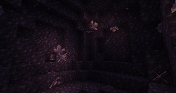 Sparkling amethysts