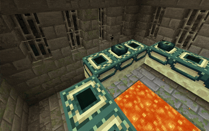 Ender eye placement rings