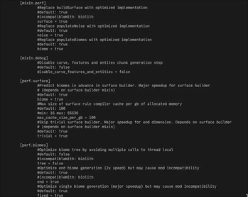 Example config file