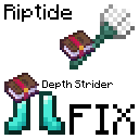 Riptide Depth Strider Fix