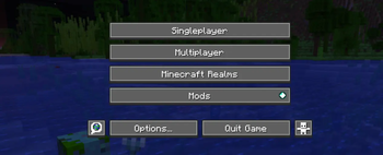 Main Menu Widgets