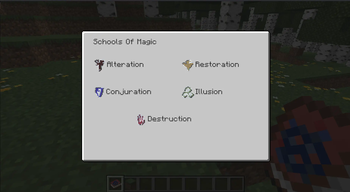 The spell menu ! New and better :) 