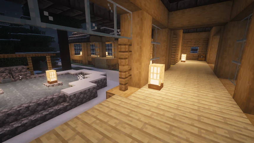Hotspring village