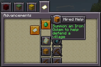 Advancements Tooltip