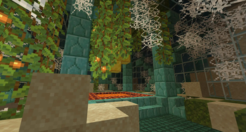 Large chamber as part of a bigger ocean ruin