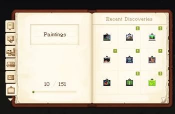 Keep track of your discoveries