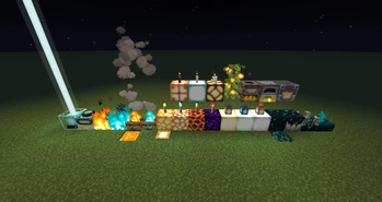 Blocks by night