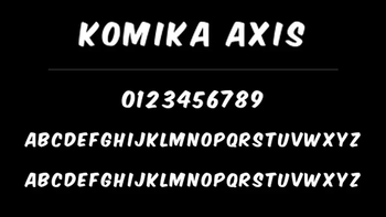 Komika Axis Font