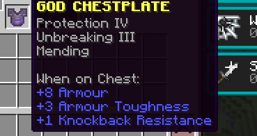 God Chestplate Name
