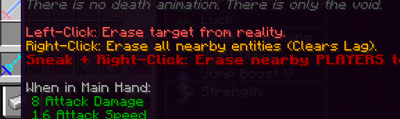 The eraser