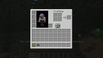 Disposable compass items in inventory
