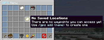 GPS - Main Menu