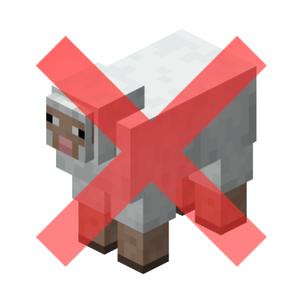 No Sheep ❌