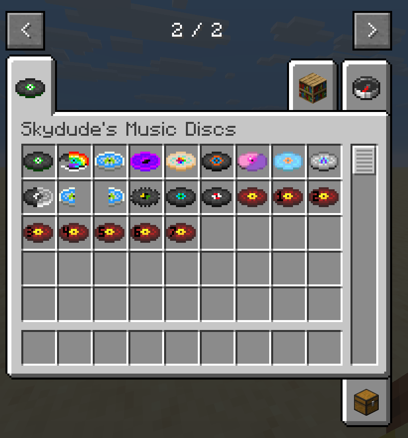 Skydude's Music Discs