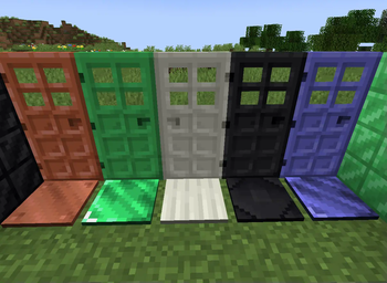 Simple Ores Doors and Pressure Plates, 1.18 or later