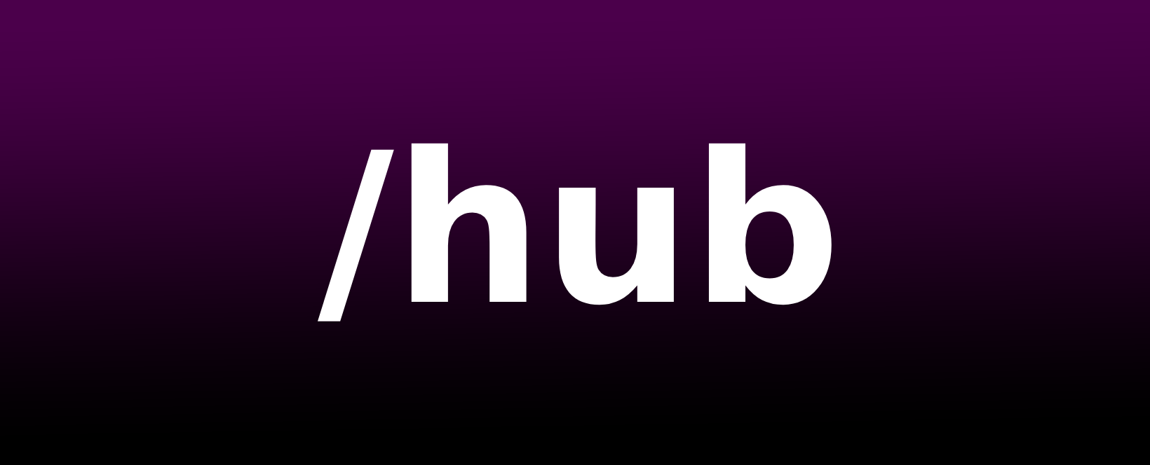 Simple hub gallery