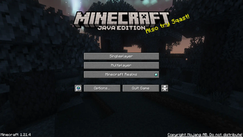 Main Menu Panorama