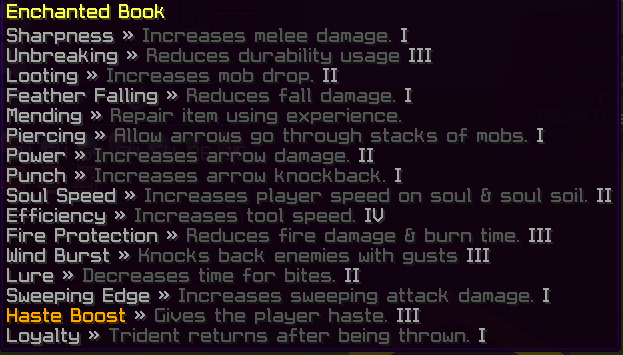 Enchant Description