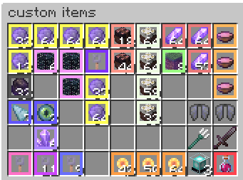 Non Tiered Custom Items