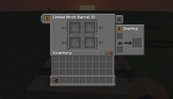 Sophisticated Storage - Limited Birch Barrel IV