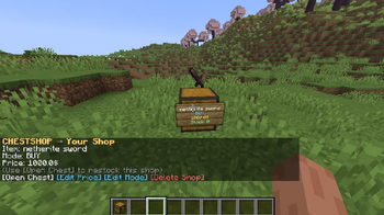 Chestshop Owner Page