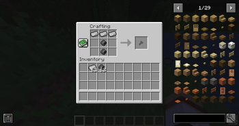 Default Emitter crafting recipe