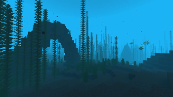 Ocean rock formations