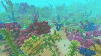 Enhanced coral reefs