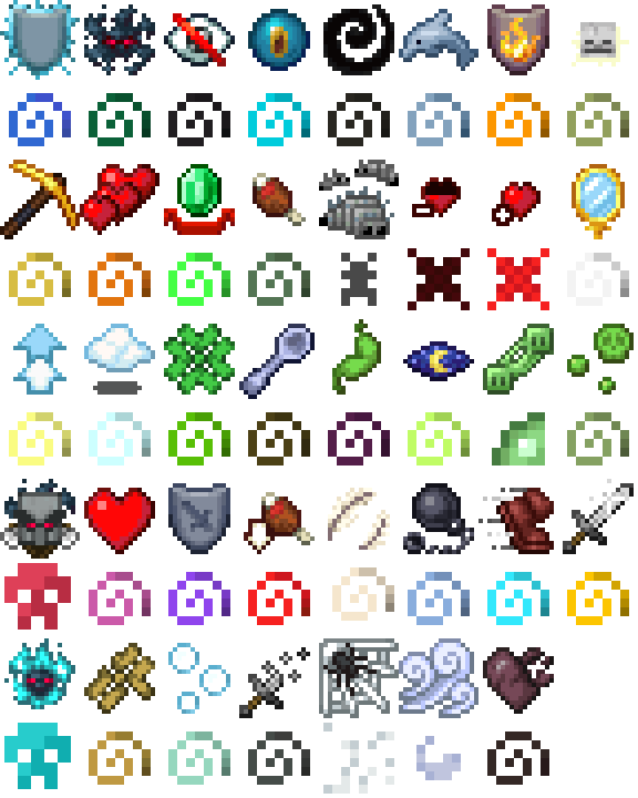 Icons before and after