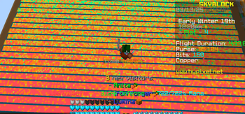 birds eye view of a farm growing