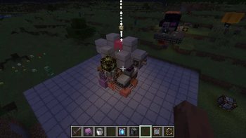 Shulker farm + create mod