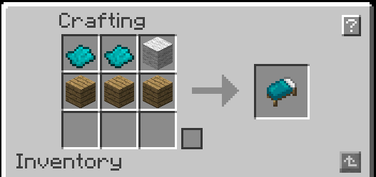 Bed crafting recipe