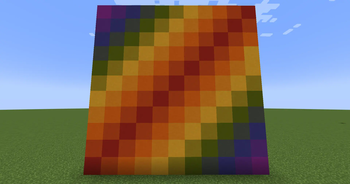Terracotta Rainbow Wall