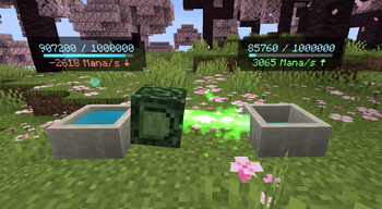 Virtual mana holograms