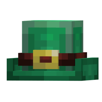 top hat green