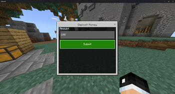 Balance Form Support To easily Desposit/Withdraw Money